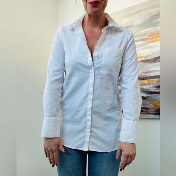 REITMANS White Button Down Shirt MEDIUM - Picture 3 of 10